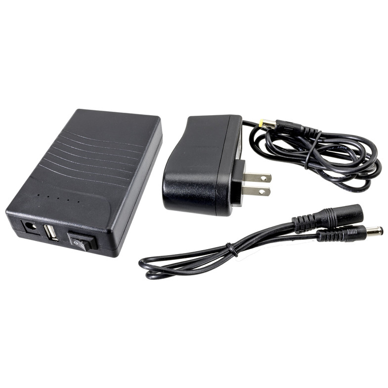 Rechargeable 12V/5V DC Dual Output Lithium Ion Battery Pack