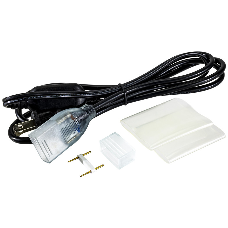 6 Foot LED 5 Row Grow Light Outdoor Power Cord Kit (SMD-2835) - 120 Volt