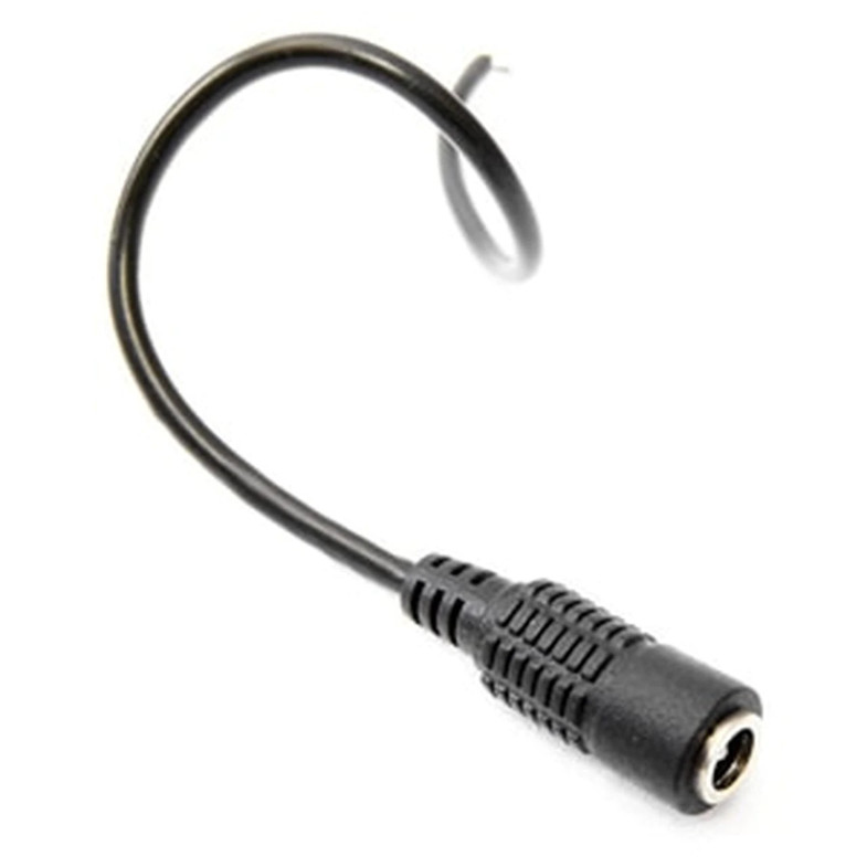 12 Volt LED Strip Light Barrel Plug Power Cord (Bare Wire)