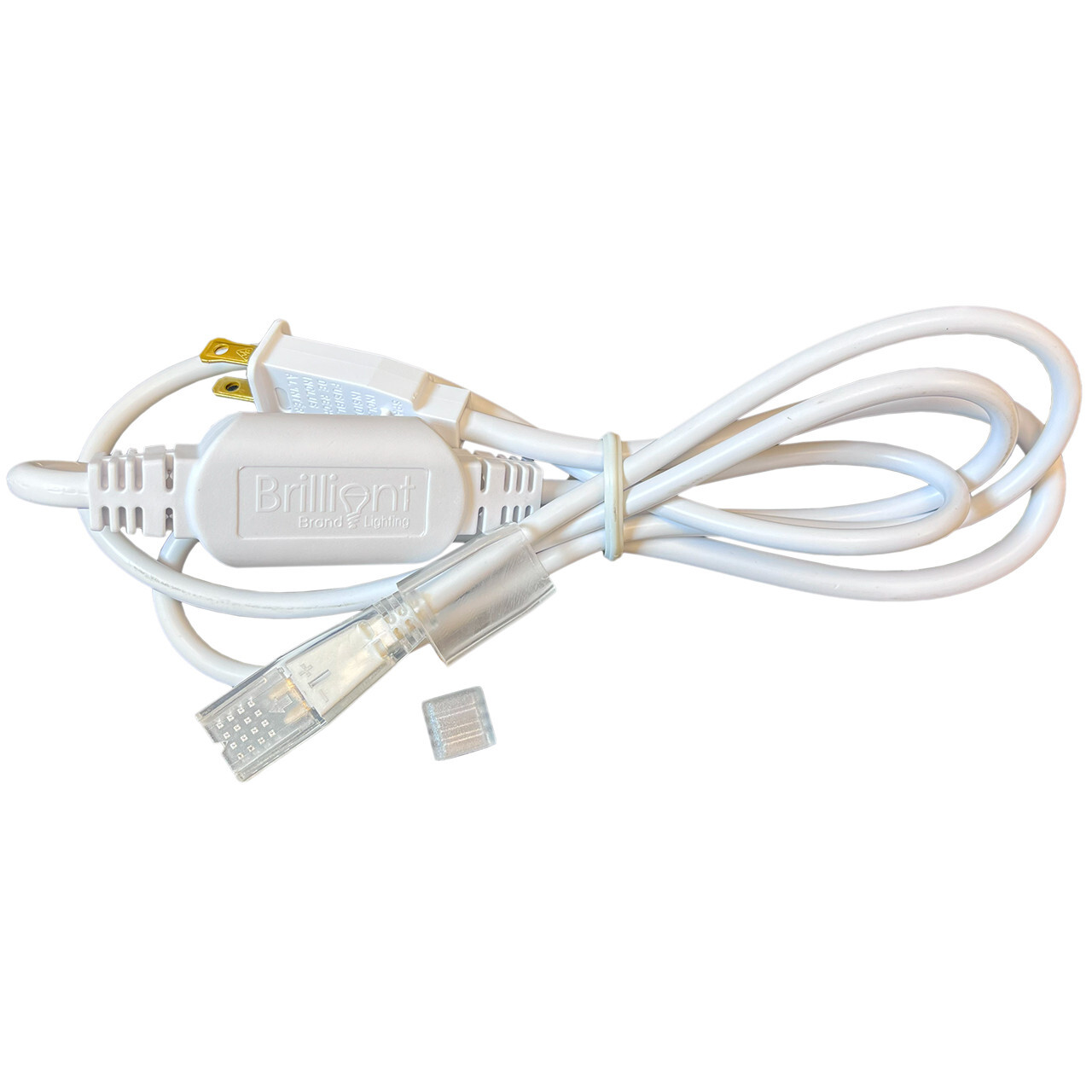 120V LED FCOB Strip Light Cords & Connectors