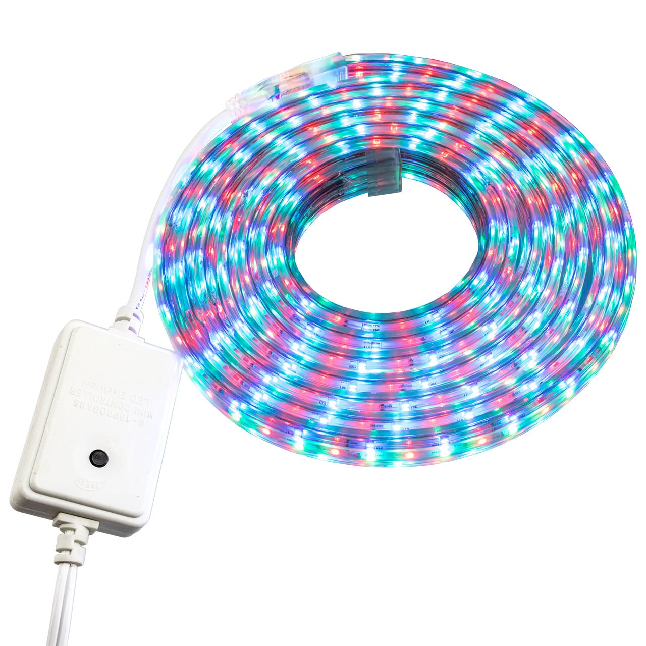 120V SMD LED RGB Rope Light Custom Cuts