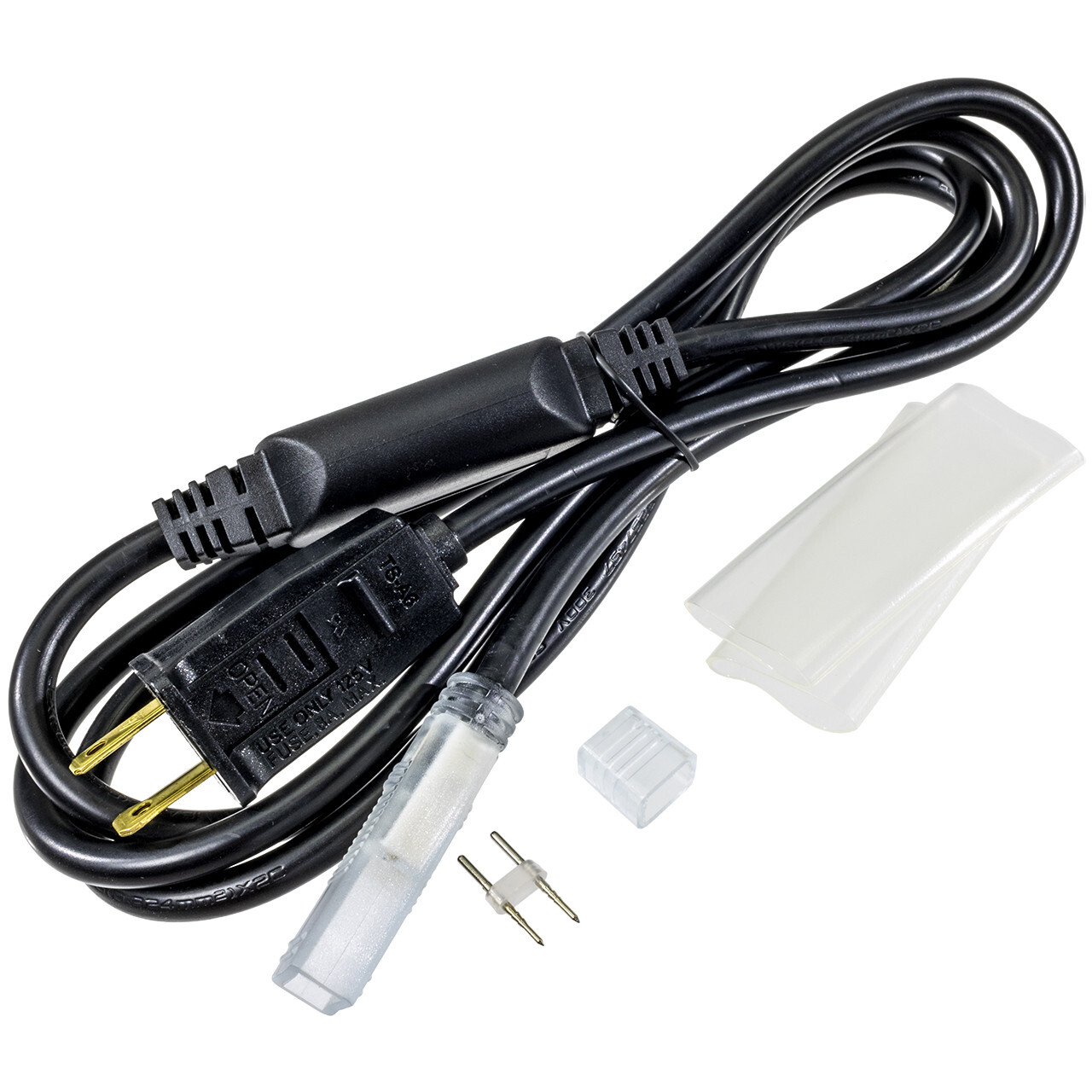 120V 3528 LED Strip Light Cords & Connectors