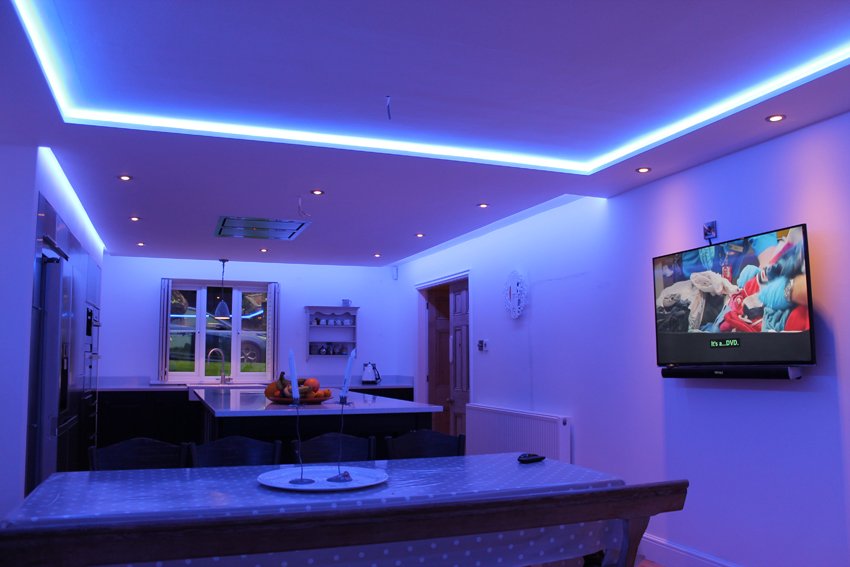 led rope lights for bedroom ceiling