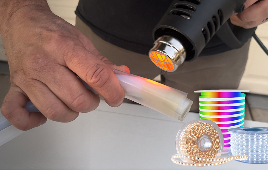 How to Weatherproof 120V LED Rope, Neon, and Strip Lights for Outdoor ...