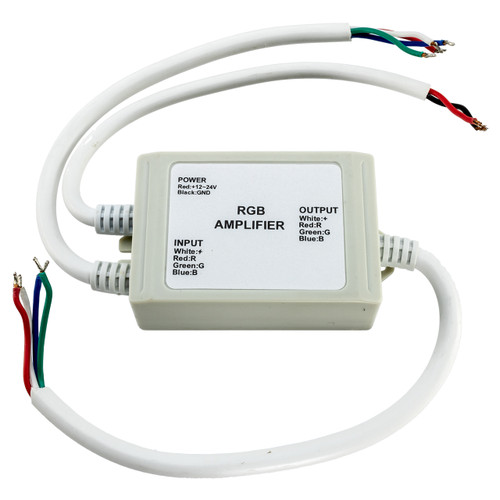12V RGB LED Strip Waterproof Amplifier | Birddog Lighting