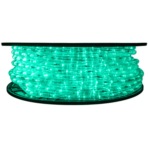 Teal LED Rope Lights Spool of Rope Lights Birddog Lighting