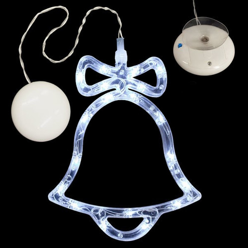 Battery Powered LED Window Bell Display | Birddog Lighting