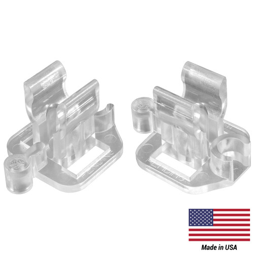 Adjustable Rope Light Clips 100Pack Birddog Lighting