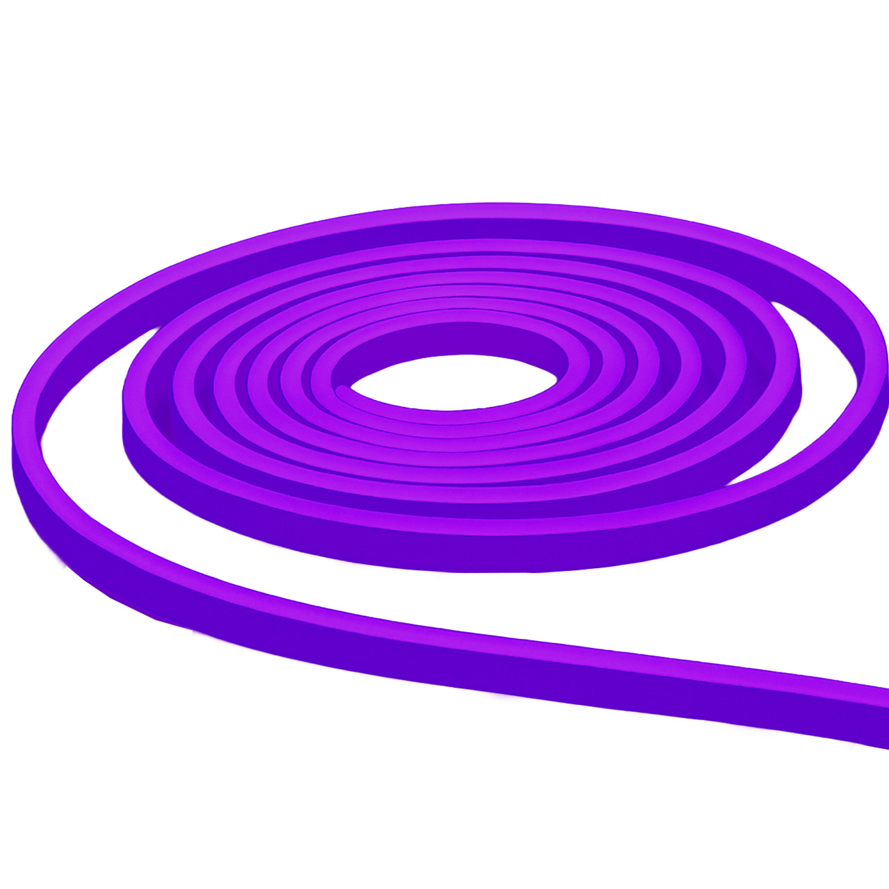 Purple Mini LED Neon Strip – 12V, 16.4 ft | Birddog Lighting