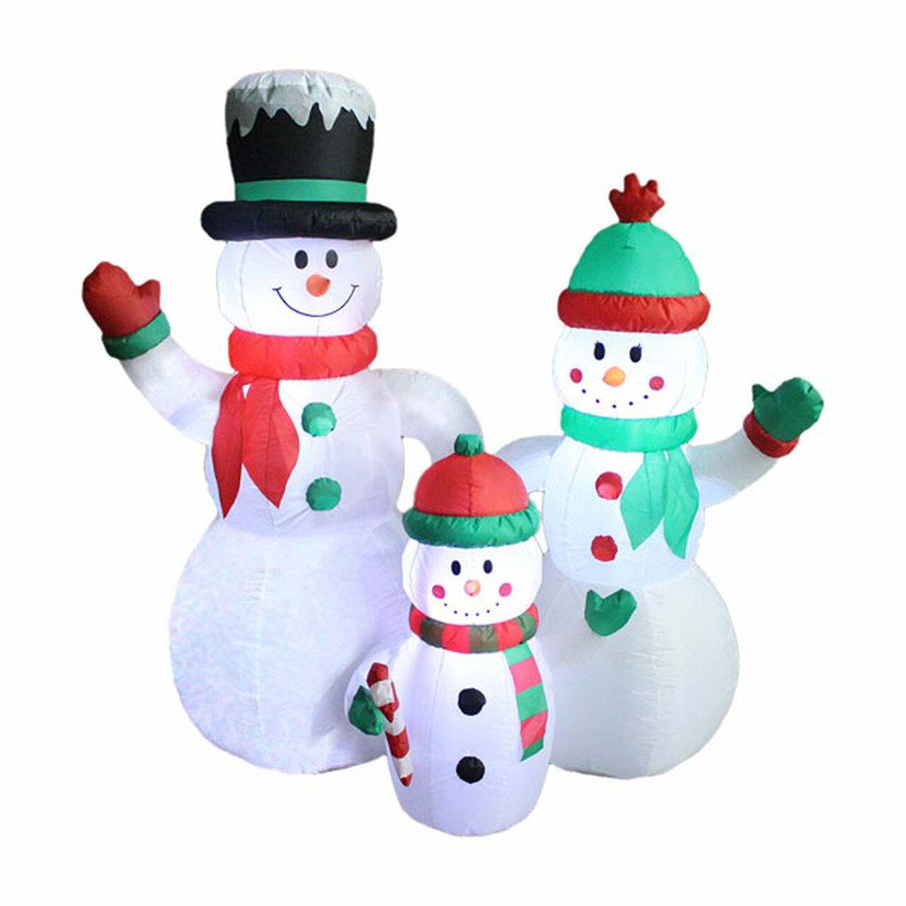 Amazon.com: Gemmy 6' Animated Airblown-Shivering Snowman w