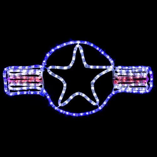 LED Rope Patriotic Air Force Sign 24