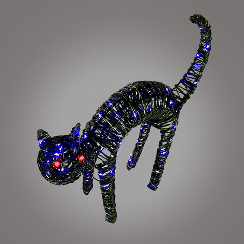 DECOLE　猫が隠れるゴースト（LED） 16