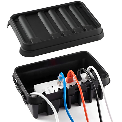 SOCKiTBOX – The Original Weatherproof Connection Dry Box - Indoor & Outdoor  Electrical Power Cord Enclosure