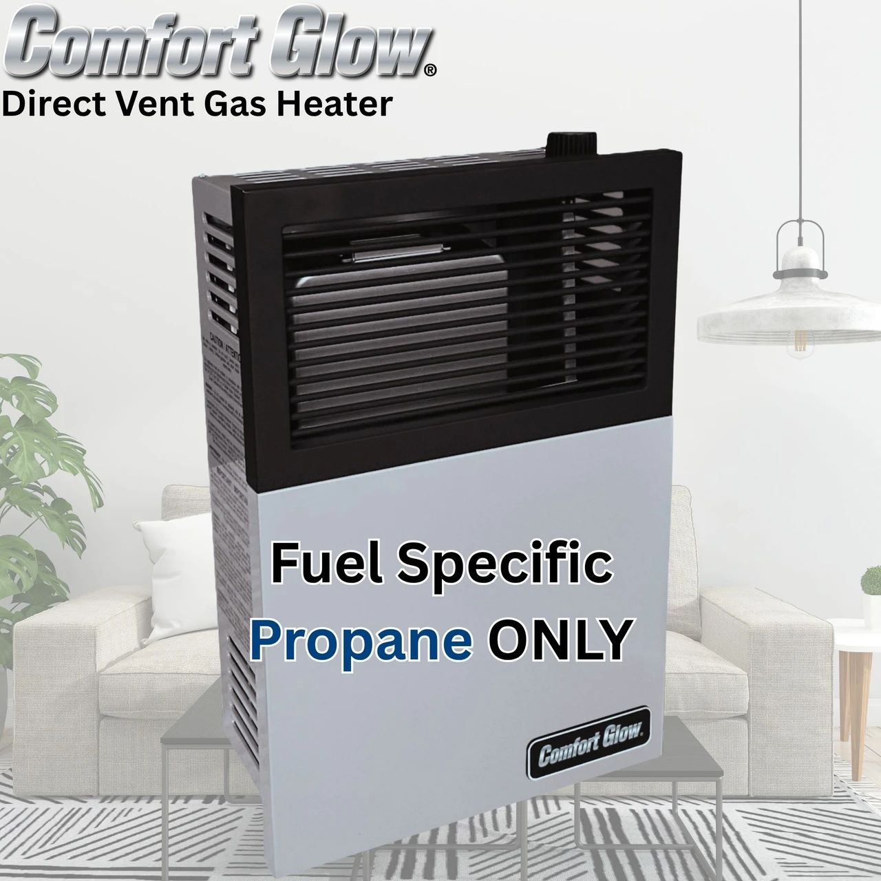 Direct Vent Wall Heater 8K BTU DVP08