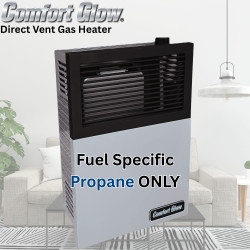 image of Comfort Glow liquid propane direct vent heater