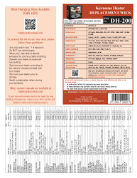  Dura Heat DH-200 Replacement Wick