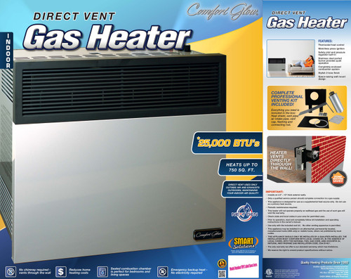 Direct Vent Wall Heater 25K BTU DVN25