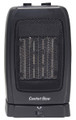 front image of Comfort Glow black oscillating ceramic heater
