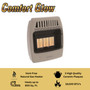 product specs info image of Comfort Glow 18,000 BTU infrared radiant vent free heater, natural gas