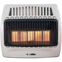front image of optional blower and floor stand for the Comfort Glow 30,000 BTU infrared radiant vent free heater, propane and natural gas