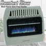 image of Comfort Glow 10,000 BTU blue flame vent free heater dual fuel propane or natural gas