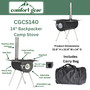 product info sheet of Comfort Gear 14 inch camp stove