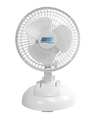 Seasons Comfort 6 Inch Combo Desk and Table Top / Clip On Fan FTC6