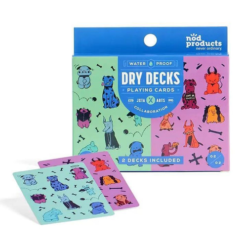 Dog Dry Decks Waterproof Playing Cards