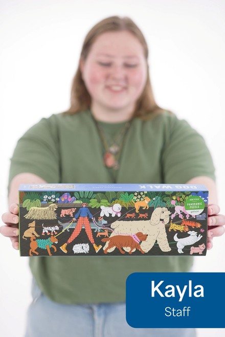 Dog Walk 1000 Piece Panoramic Puzzle