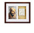 Pawprint Wall Frame & Impression Kit - Espresso