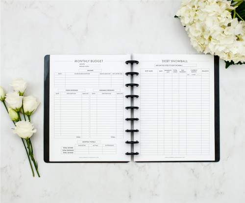 budget planner calendar 2018