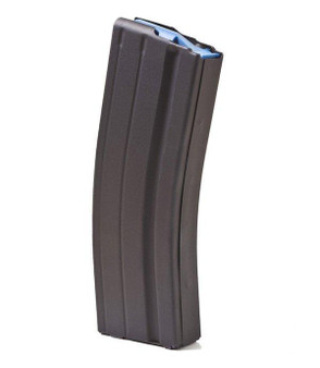 ASC AR Family Rifle Magazine Blue Follower 6.5 Grendel Black Stainless Steel 25/rd