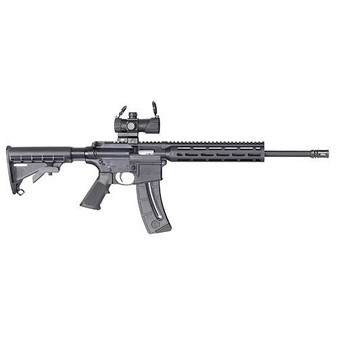 S&W M&P 15-22 Sport Rifle .22LR 25rd Magazine 16.5" Barrel with MP-100 M&P Red/Green Dot Optic