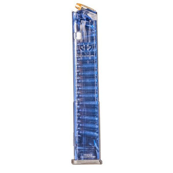Elite Tactical Systems Glock Handgun Magazine 9mm AR/PCC 32/rd Blue