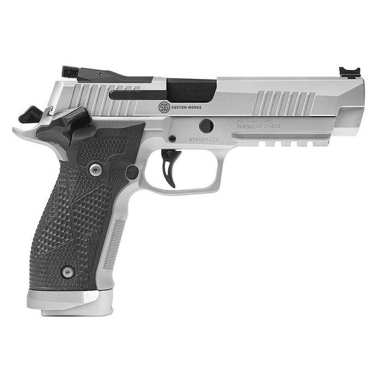 Sig Sauer P226 XFIVE Handgun 9mm Luger 20rd Magazines(3) 5" Barrel Stainless Steel Frame Hogue Grips