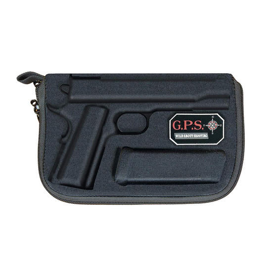 G-Outdoors Compression Molded Pistol Case for 1911 size Pistols - Black G-Outdoors Compression Molded Pistol Case for 1911 size Pistols - Black