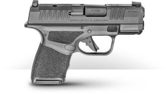Springfield Hellcat Optic Ready Micro Compact 9mm Luger 11/13rd Magazines 3" Barrel Black