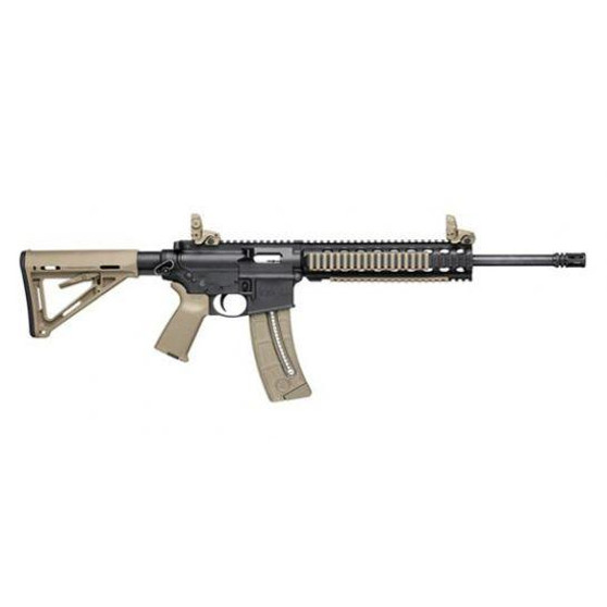 S&W M&P15-22 MOE FDE Rifle .22LR 25rd Magazine 16" Barrel - DEMO