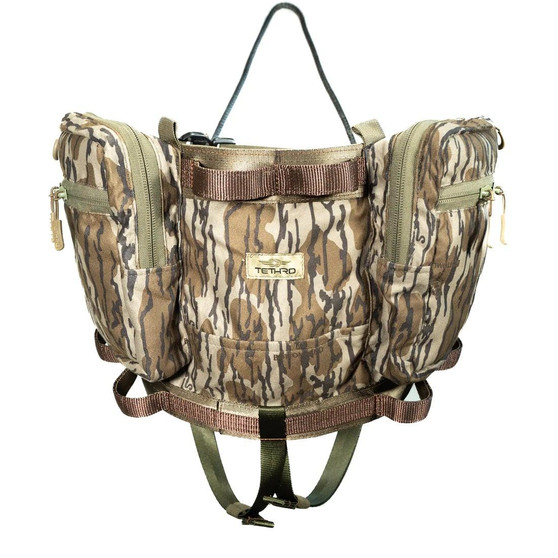 Tethrd Grit Workhorse Saddle Kit Mossy Oak Original Bottomland XL
