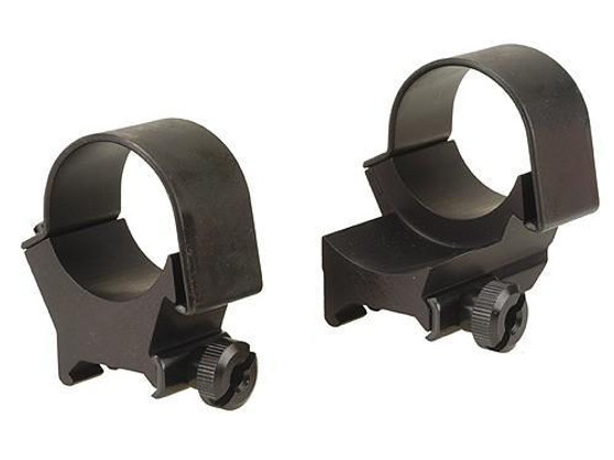 Weaver Detachable Extension Top Mount Aluminum Scope Rings - 30mm High EXT Matte