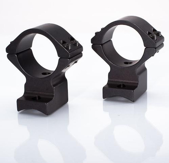 Talley 2-Piece Rings & Base Combo Savage Round Receiver (8-40 Screws) 30mm Medium Ext