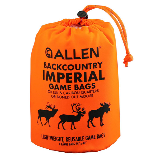 Allen Backcountry Imperial Elk Game Bag Set 25x40 Pack of 4