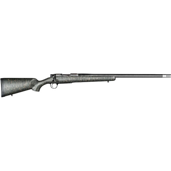 Christensen Arms Ridgeline Rifle 450 Bushmaster 3rd Magazine 20" Stainless Barrel Green Black/Tan Webbing Stock