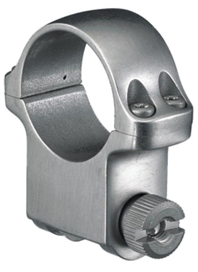 Ruger Steel Scope Ring - Single (5K) 1" High 1.062" Height - Stainless Finish