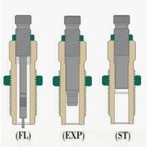 Redding Series-A 3-Die Set for Straight-Wall Cases - 9mm Luger