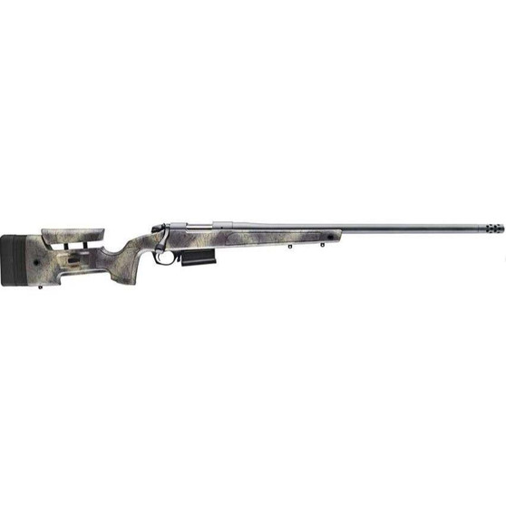 Bergara B-14 HMR Carbon Wilderness Rifle 6.5 PRC 3rd Magazine 24" Barrel Sniper Grey Cerakote Bergara B-14 HMR Carbon Wilderness Rifle 6.5 PRC 3rd Magazine 24" Barrel Sniper Grey Cerakote