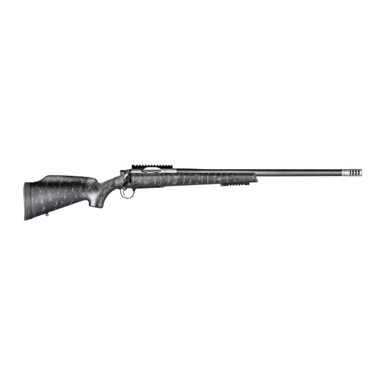 Christensen Arms Traverse Rifle 338 Lapua Mag 3rd Capacity 27" Stainless/Carbon Fiber Barrel Black/Gray Webbing Stock Christensen Arms Traverse Rifle 338 Lapua Mag 3rd Capacity 27" Stainless/Carbon Fiber Barrel Black/Gray Webbing Stock
