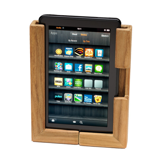 Whitecap Teak Adjustable Tablet Rack Whitecap Teak Adjustable Tablet Rack