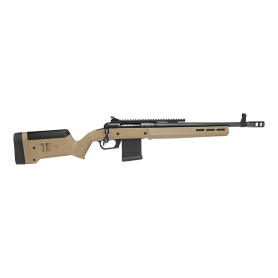 Savage Arms 110 Magpul Scout Rifle .450 Bushmaster 5rd Magazine 16.5" 11/16x24 Threaded Barrel FDE Savage Arms 110 Magpul Scout Rifle .450 Bushmaster 5rd Magazine 16.5" 11/16x24 Threaded Barrel FDE