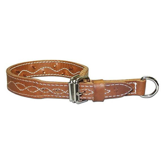 Omnipet Leather Force Collar 1.25" x 21" Brown Omnipet Leather Force Collar 1.25" x 21" Brown